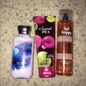 Lotion and body mist
